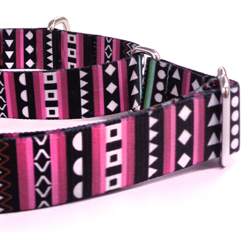 Color Stripe Digital Printing Collar