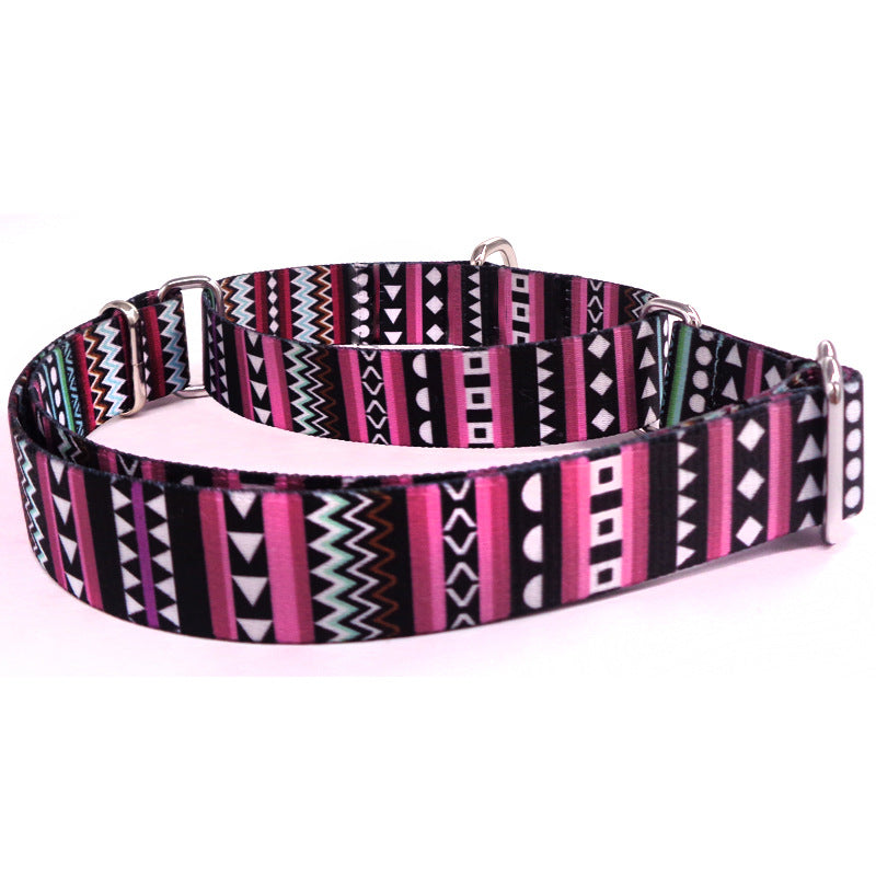 Color Stripe Digital Printing Collar