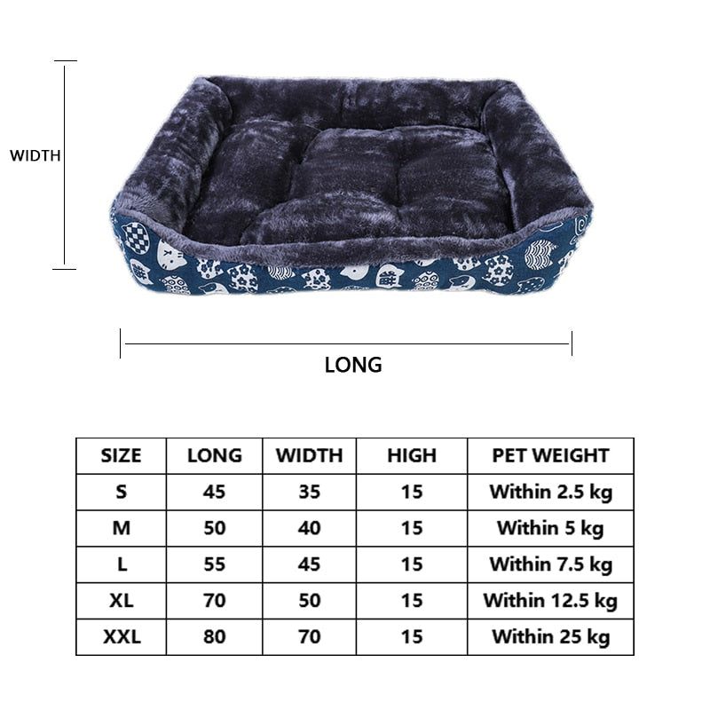 Pet Dog Bed Sofa Mats