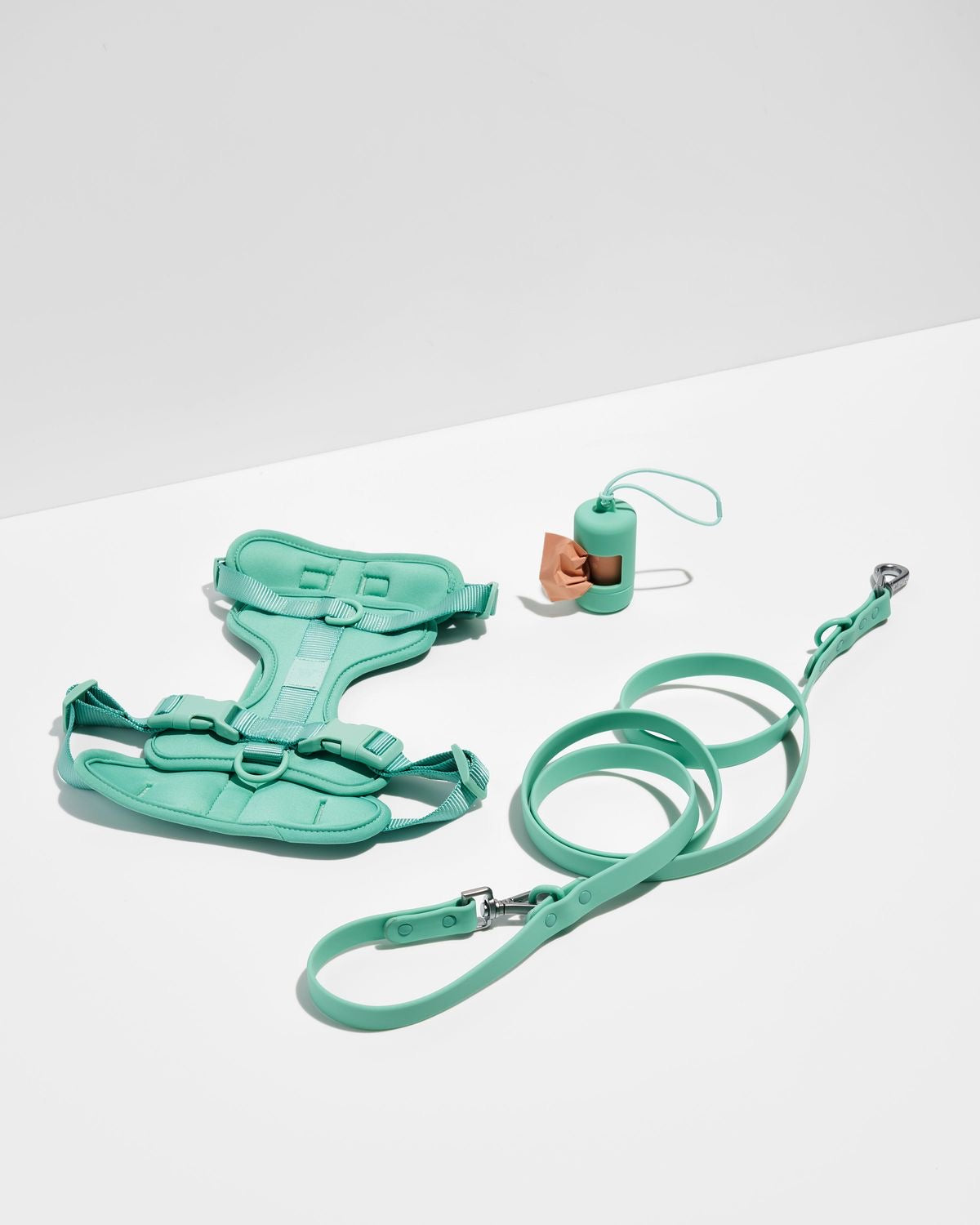 Double Layer Pet Chest Strap Set With PVC Traction Rope