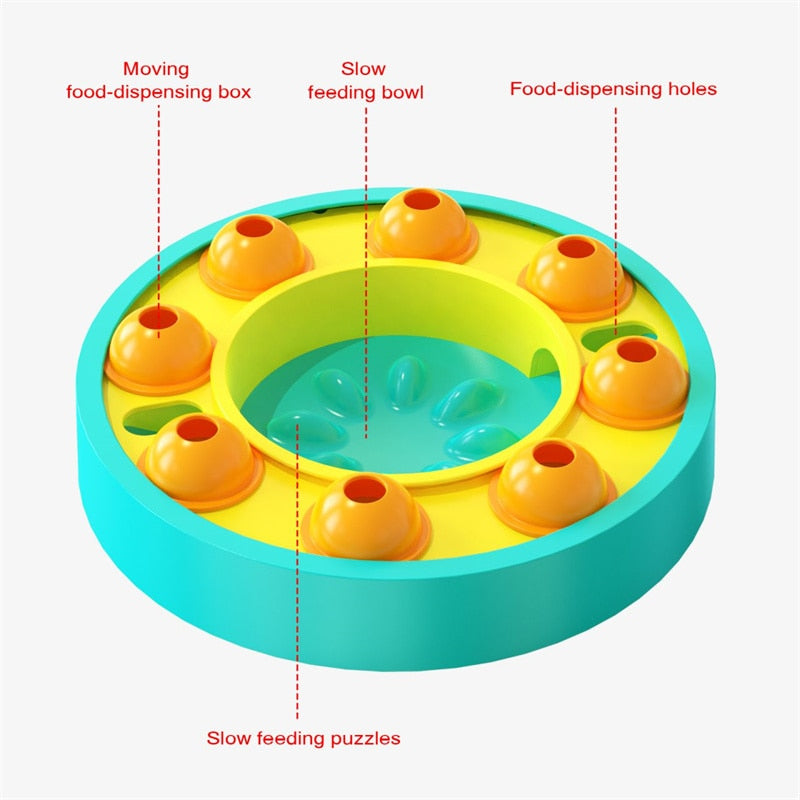 PET TOYS SLOW LEAKAGE FEEDING TRAINING