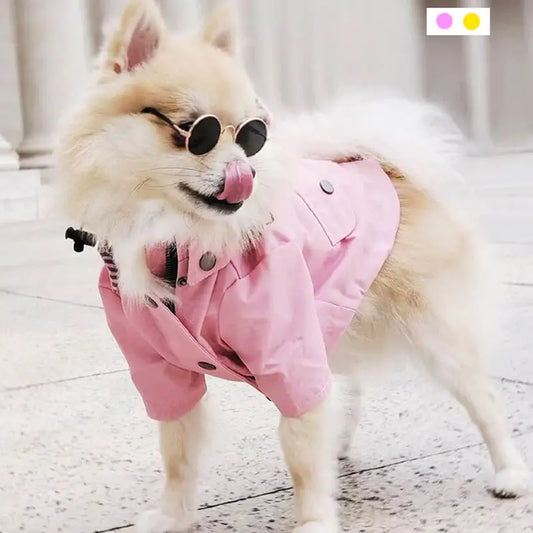 Waterproof Pet Dog Coat Jacket for Small Medium Large Dogs Cats Pet Raincoat Dog Sport Hoodies Pet Fashion High Quality Clothes