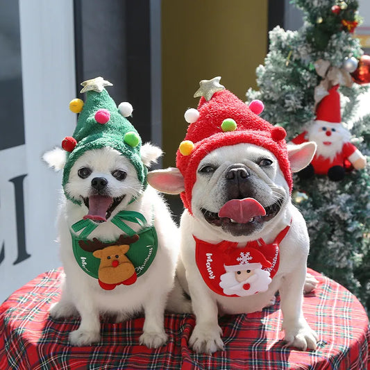 Funny Dog Christmas Hat