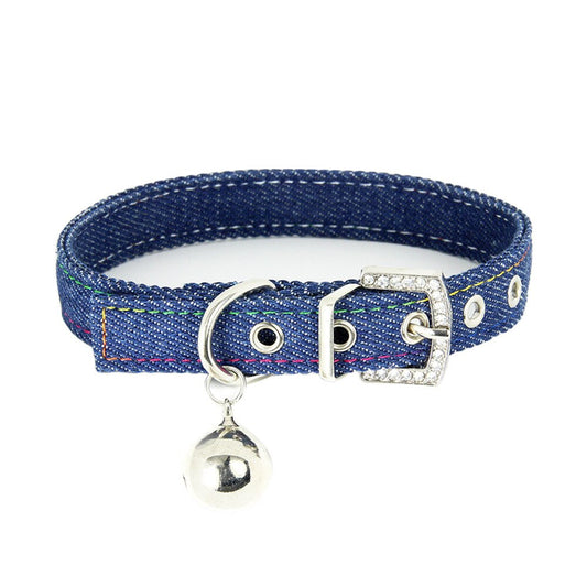 Denim Bells Collar