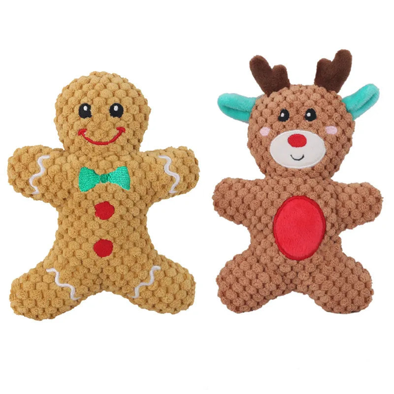 Plush Pet Christmas Dog Toys