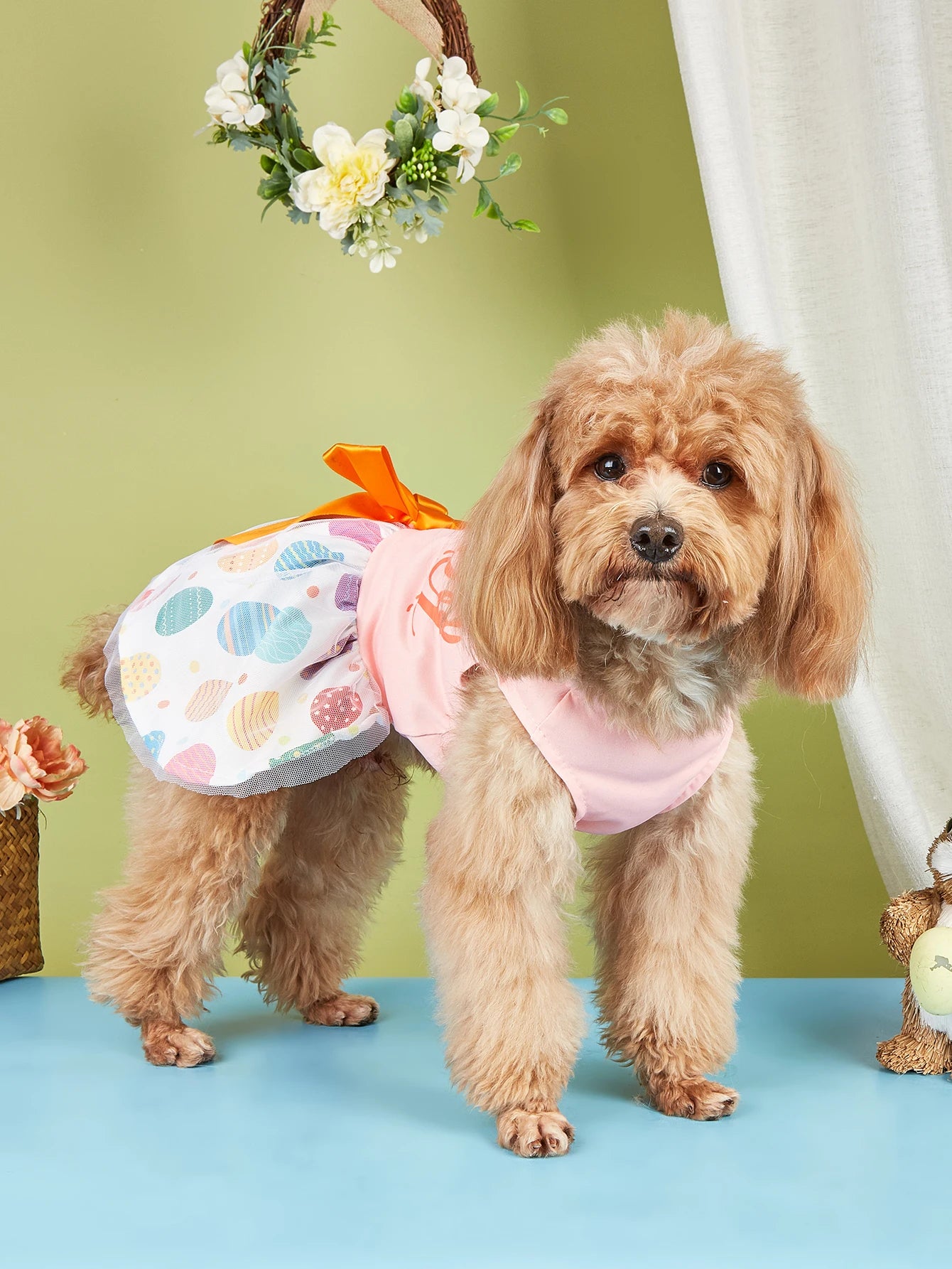 Happy Easter Day Dog Dress