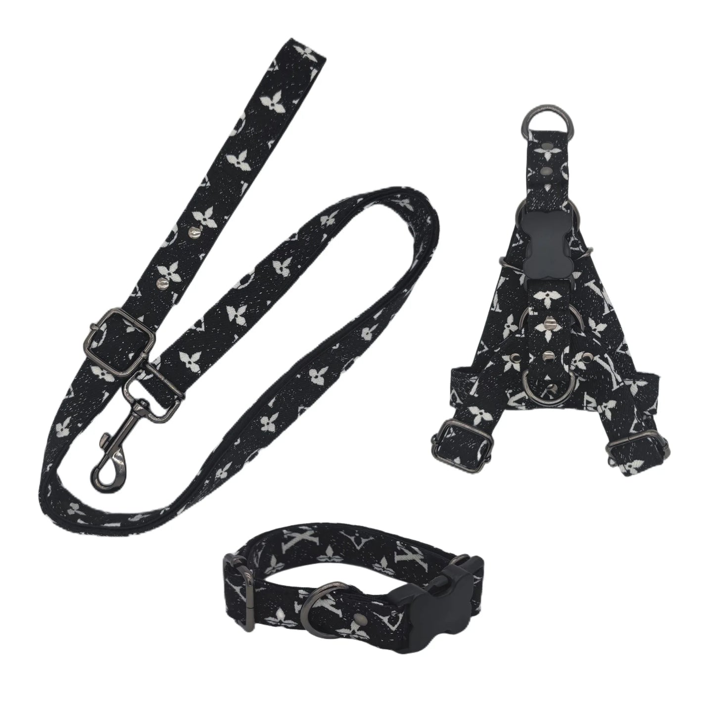 LV Leash And Harness Set