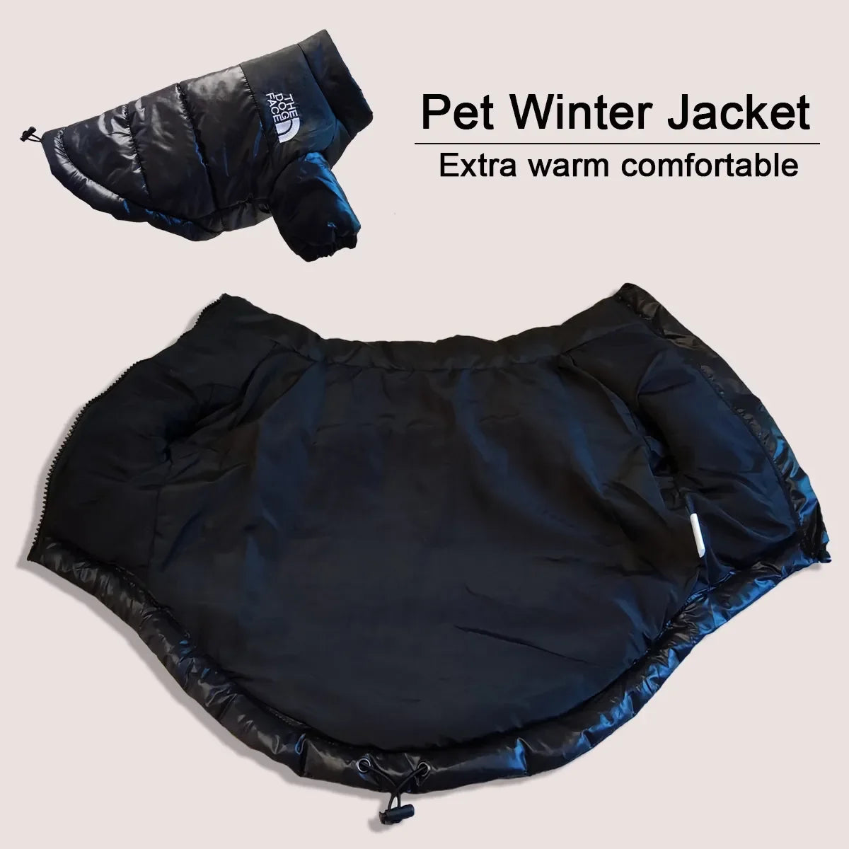 Dog Face Puffer Jacket