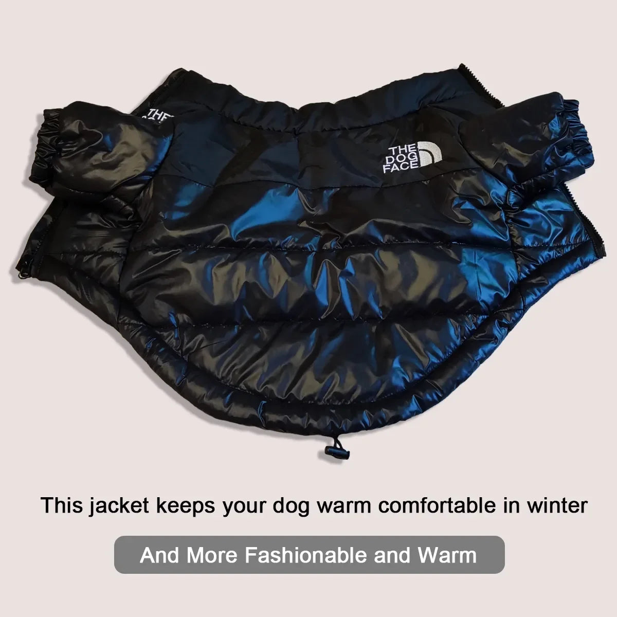 Dog Face Puffer Jacket