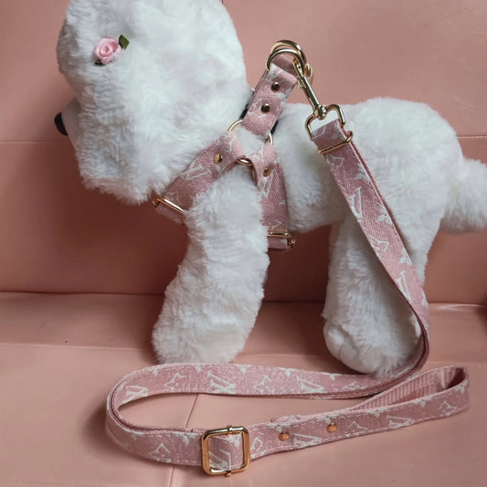 LV Leash And Harness Set